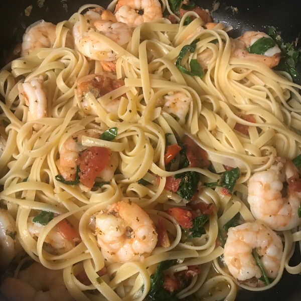 Fresh Tomato Shrimp Pasta