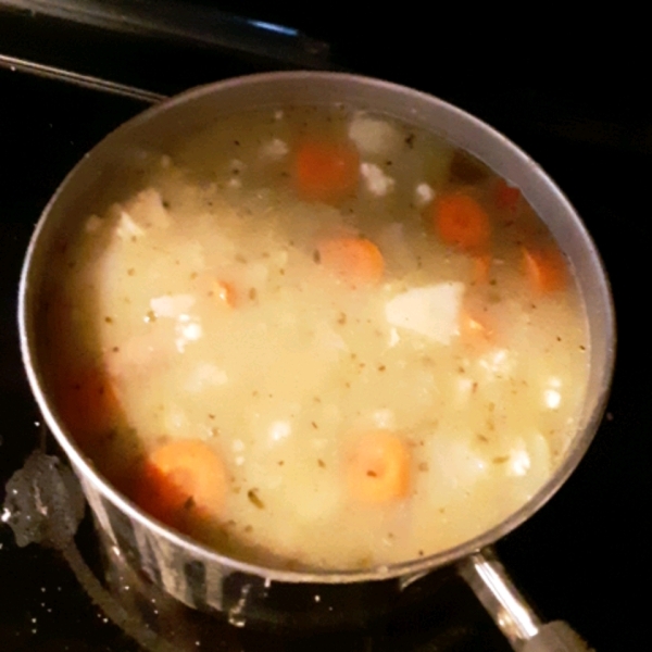 Leftover Ham and Lima Bean Soup