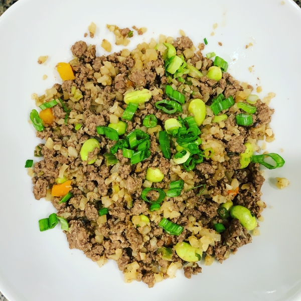 Easy Keto Korean Beef with Cauli Rice