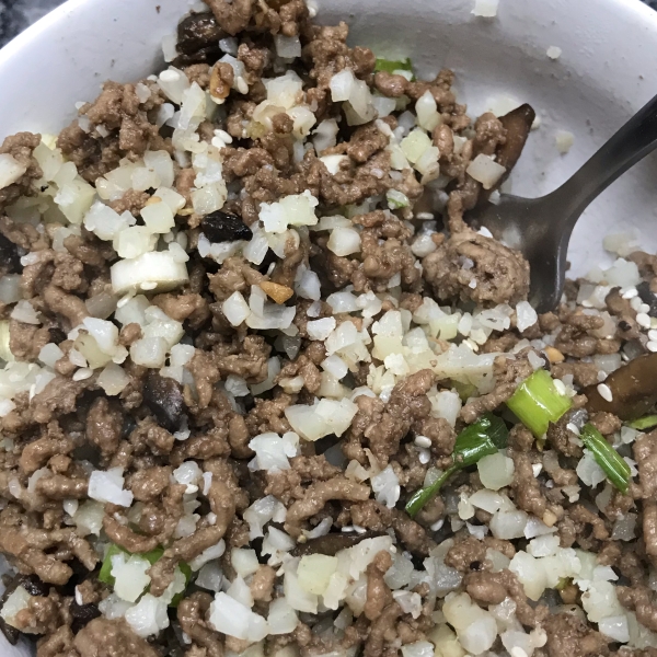 Easy Keto Korean Beef with Cauli Rice