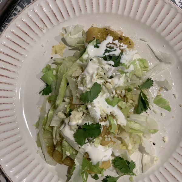 Enchiladas Verdes