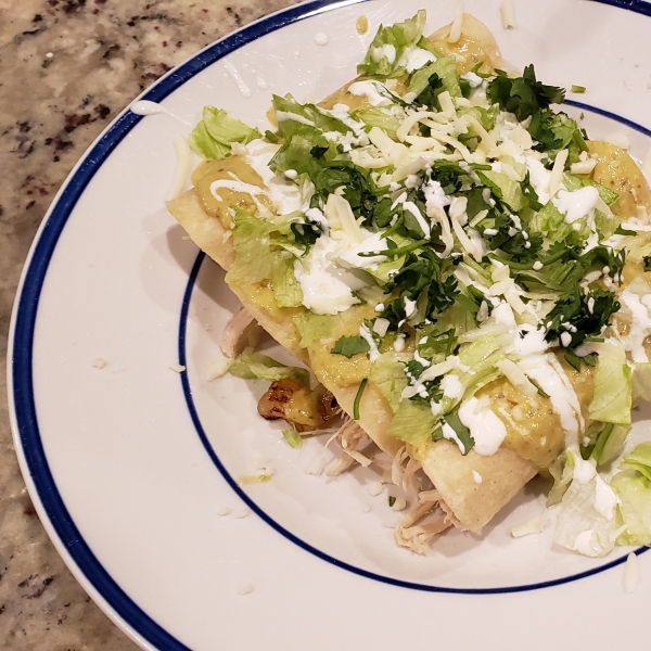 Enchiladas Verdes