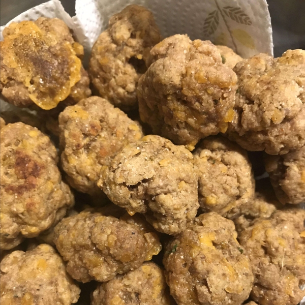 Easy Sausage Cheese Balls