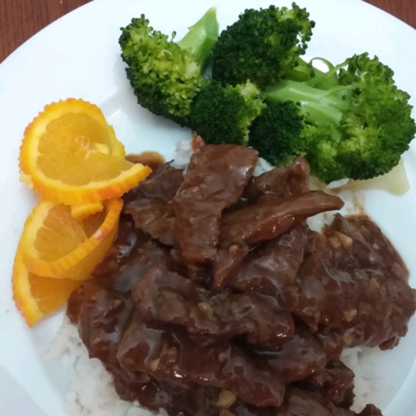 Spicy Orange Beef