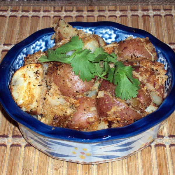 Au Gratin Potatoes on the Grill