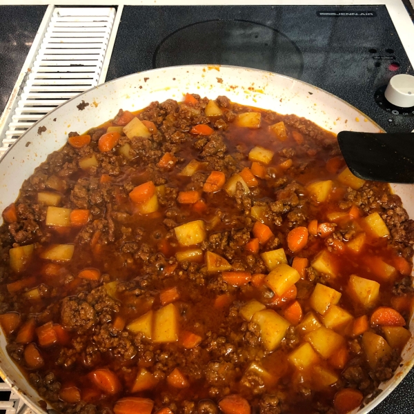 Filipino Beef Giniling (Afritada Style)