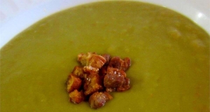 Split Pea Soup with Pork Belly