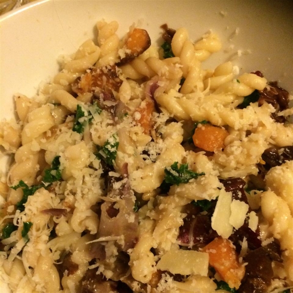 Winter Pasta with Brown Butter, Squash, and Arugula