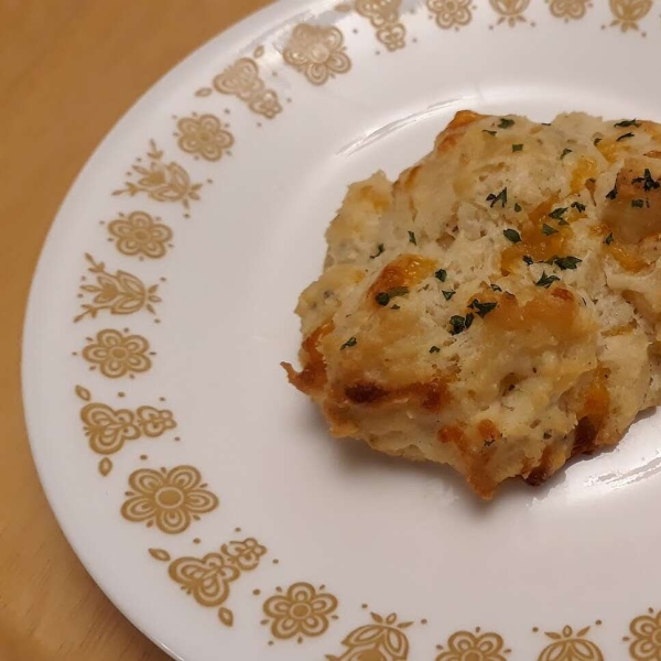 Garlic-Herb Butter Drop Biscuits