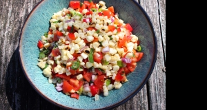 Easy Grilled Corn Salad