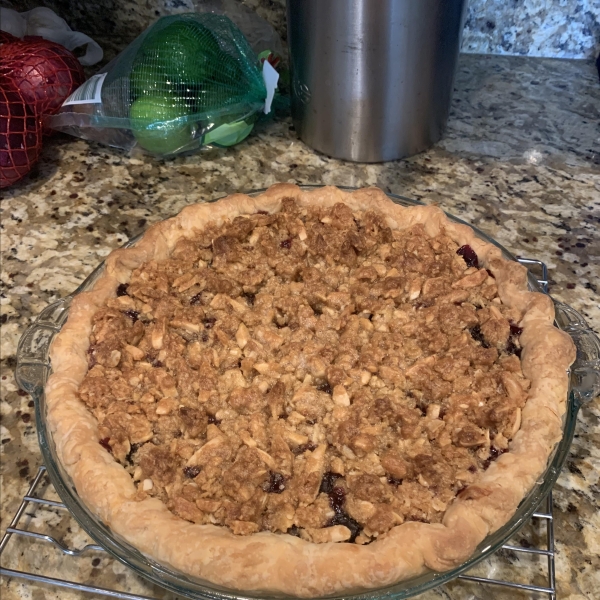 Cherry Pie With Almond Crumb Topping Easy Cook Find 