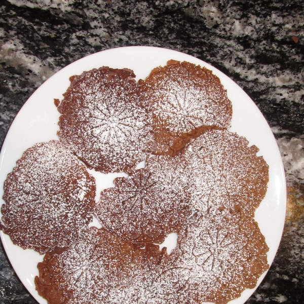 Chocolate Pizzelles