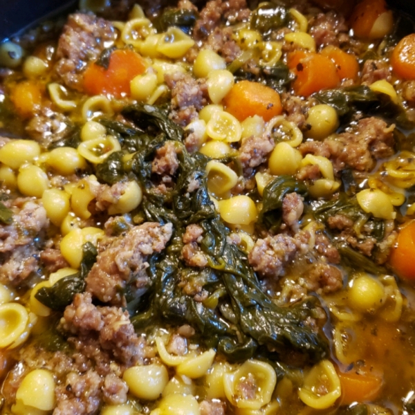 Sausage Barley Soup