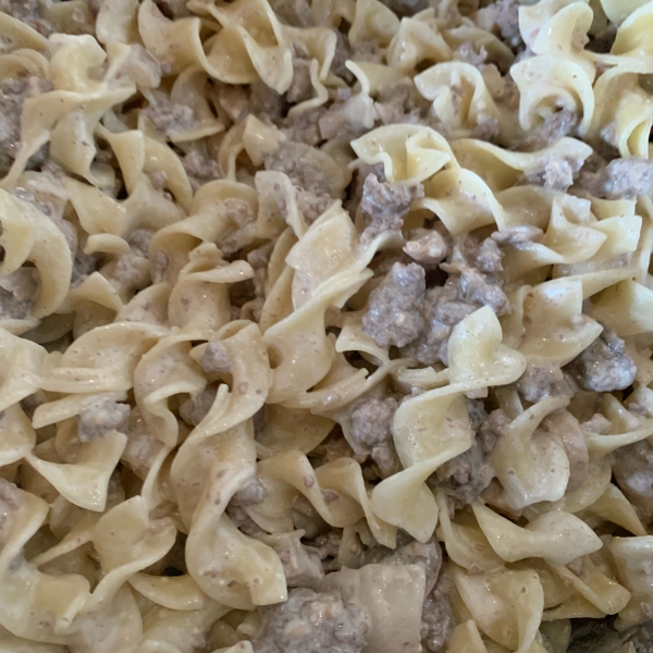 Ground Beef Stroganoff