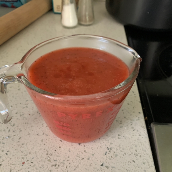 Fresh Strawberry Sauce