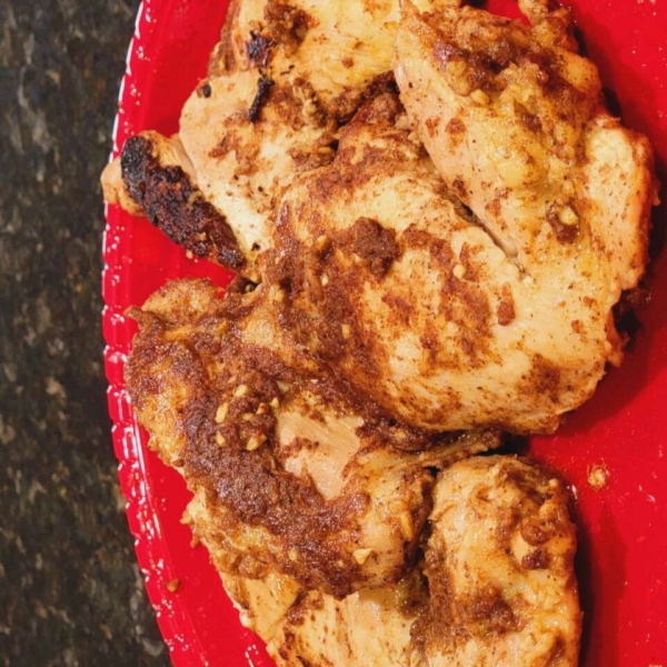 Grilled Tandoori Chicken thighs