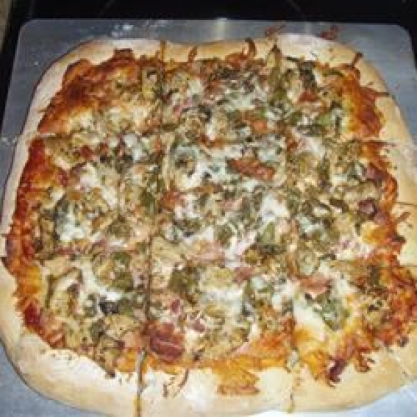 Jerk Chicken Pizza