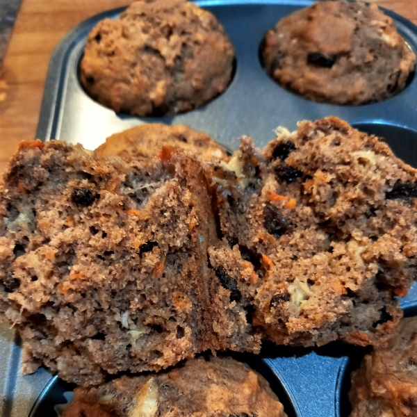 Healthy Vegan Morning Muffins