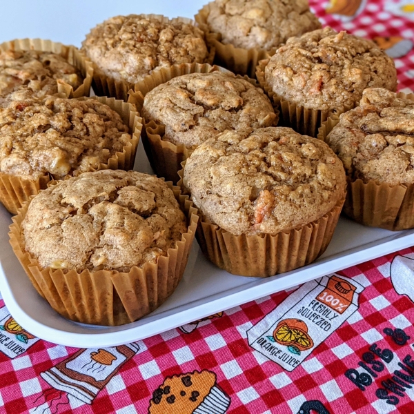 Healthy Vegan Morning Muffins