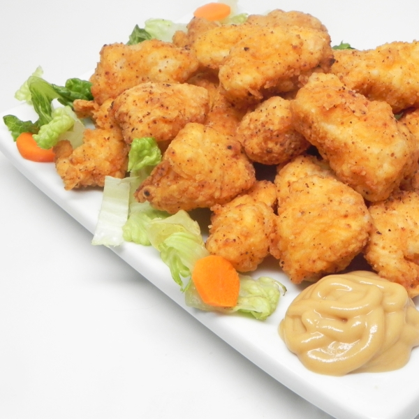 Spicy Extra-Crispy Fried Popcorn Chicken