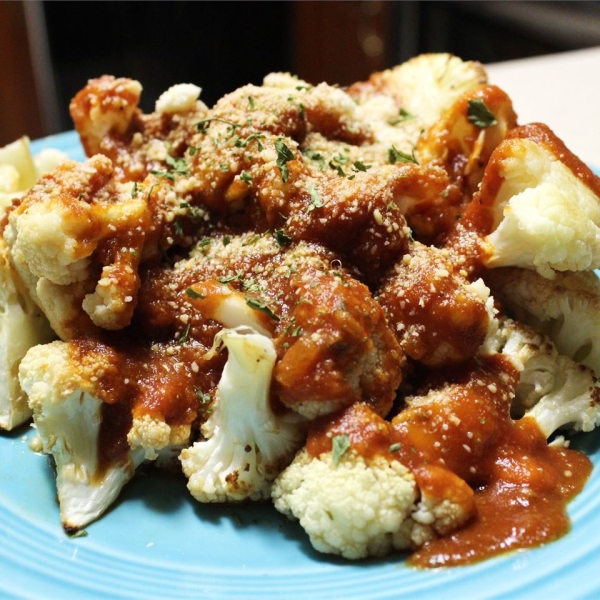 Spaghetti Sauce with Cauliflower