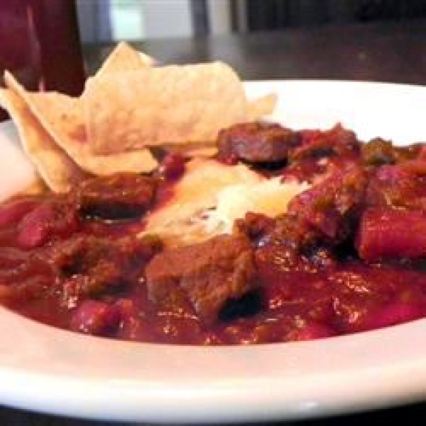 Mexican Mole Poblano Inspired Chili