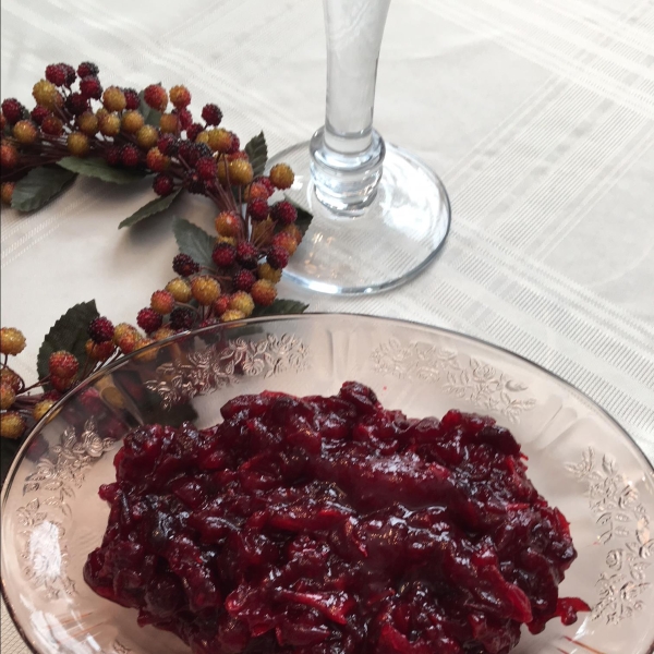 Patti's Triple Cranberry Sauce