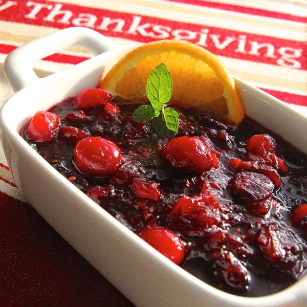 Patti's Triple Cranberry Sauce