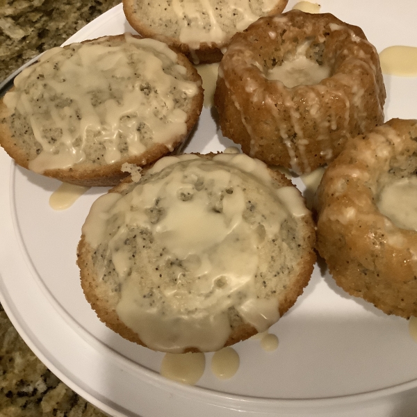Poppy Seed Bread with Glaze