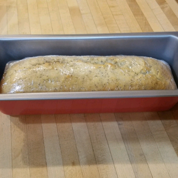 Poppy Seed Bread with Glaze