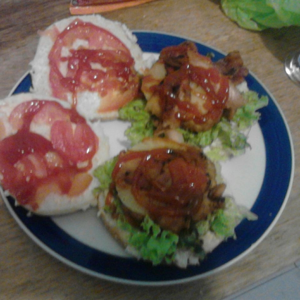 Pineapple Bacon Burgers