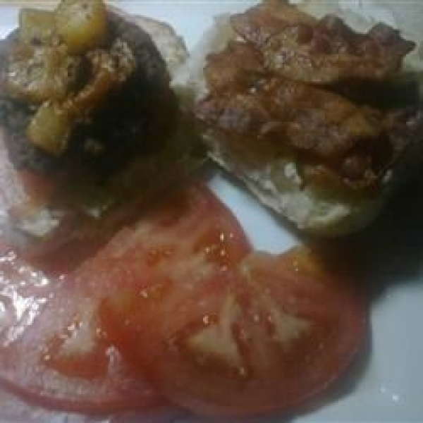 Pineapple Bacon Burgers