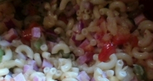 Macaroni, Pineapple, and Ham Salad