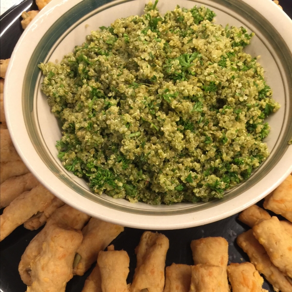 Green Quinoa Tabbouleh