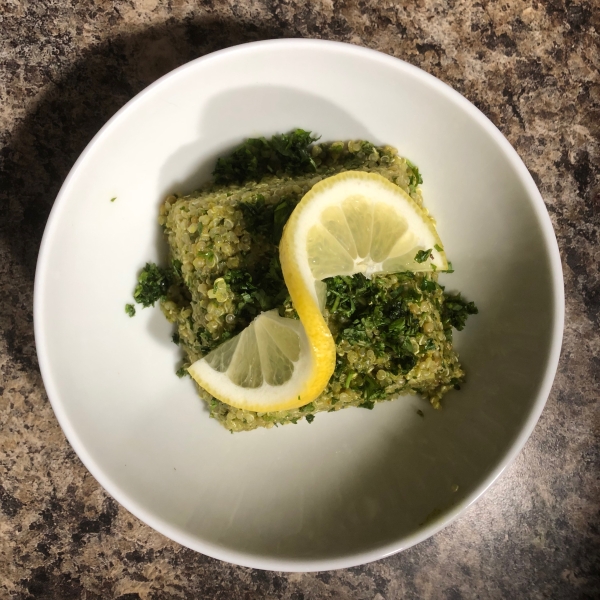 Green Quinoa Tabbouleh