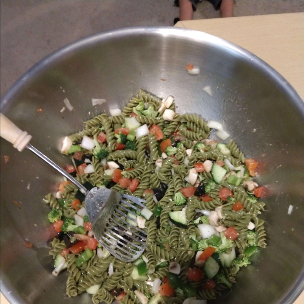 Rainbow Rotini Salad