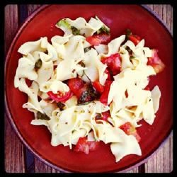 Tomato Basil Tagliatelle