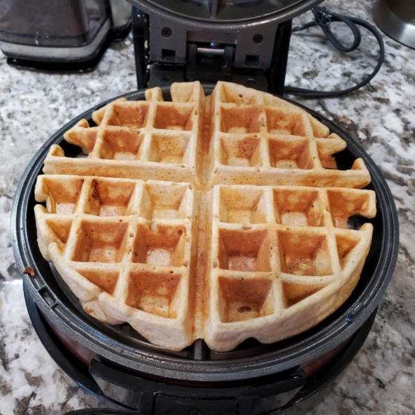 Whole Wheat Banana Waffles