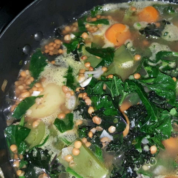 Green Vegan Stew