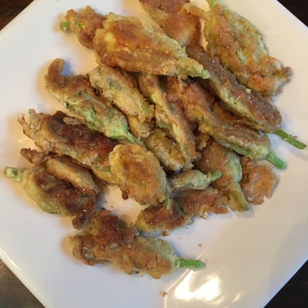 Fried Zucchini Flowers