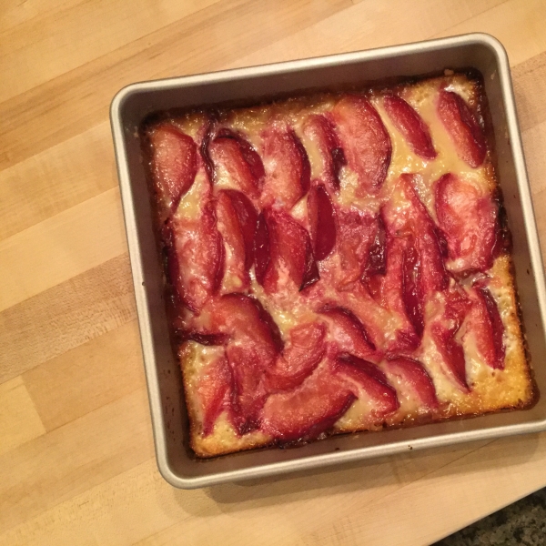 Plum Custard Kuchen