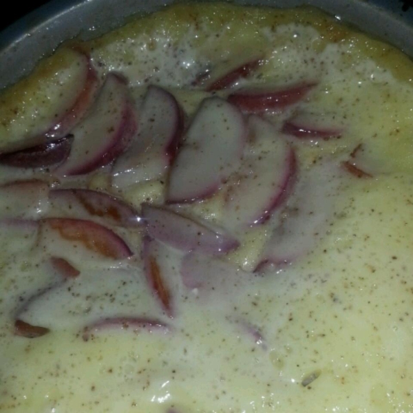 Plum Custard Kuchen