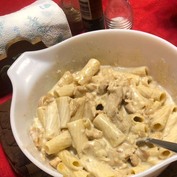 Creamy Garlic Chicken Pasta