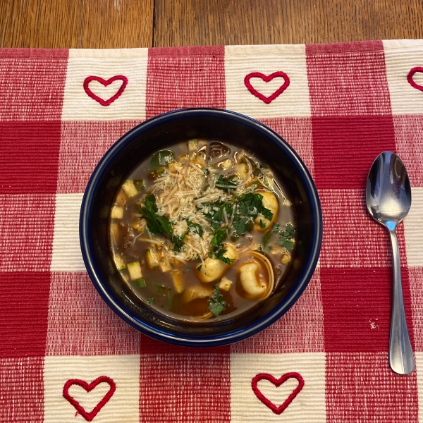 Italian Sausage Tortellini Soup