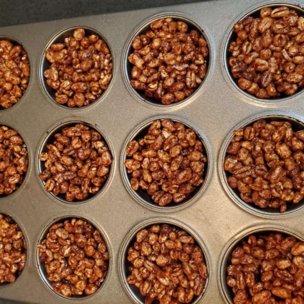 Easy Puffed Wheat Cake
