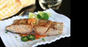 Sous Vide Mahi Mahi with Jalapeno-Lime Butter