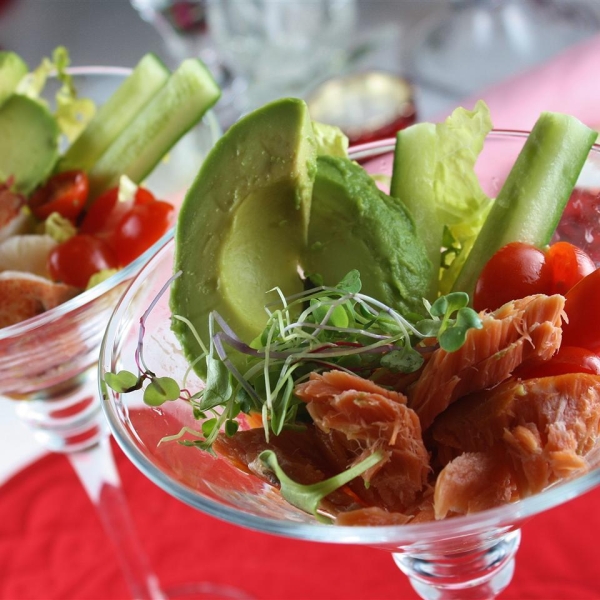 Salmon Avocado Salad