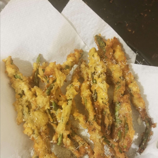 Fried Asparagus Sticks
