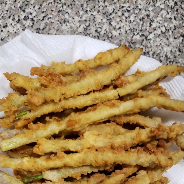 Fried Asparagus Sticks