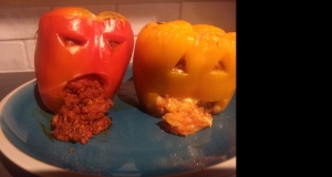 Keto Italian Stuffed Peppers